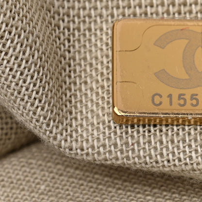 Chanel Cotton Medium Deauville Tote White 8 of 12