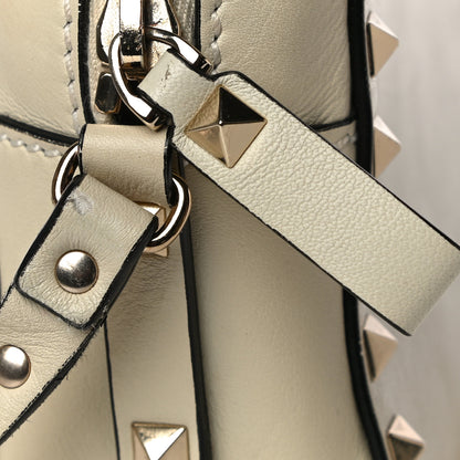 Valentino Garavani Vitello Rockstud Camera Crossbody Bag Ivory 16 of 16