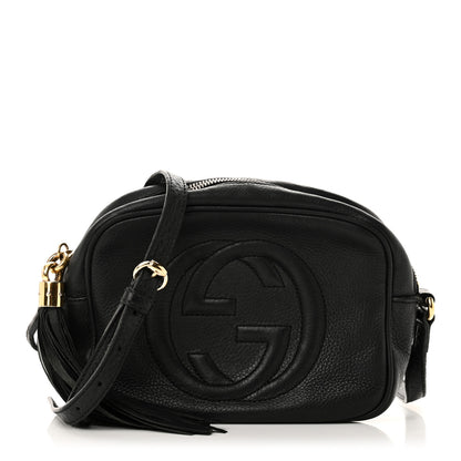 Gucci Pebbled Calfskin Small Soho Disco Bag Black 1 of 11