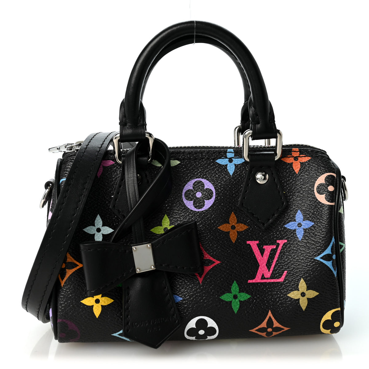 Louis Vuitton LV x TM Monogram Multicolor Nano Speedy Black 1 of 9