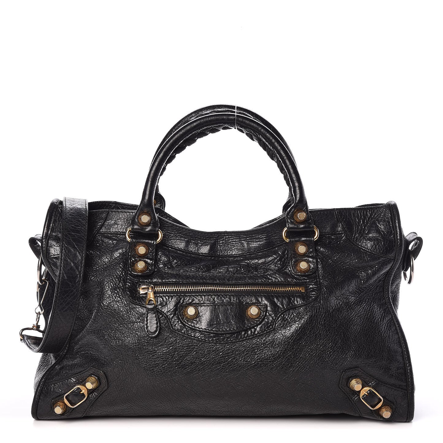 Agneau Giant 12 Gold Hardware City Black