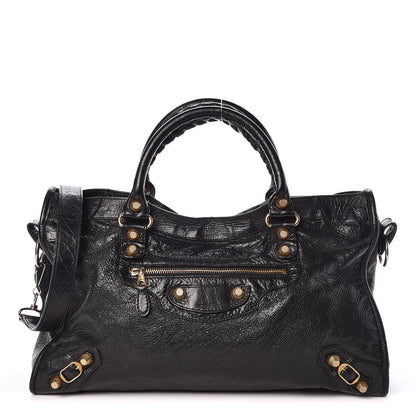 Balenciaga Agneau Giant 12 Gold Hardware City Black 1 of 10