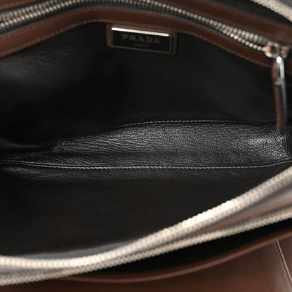 Prada Vitello City Travel Pouch Bruciato 6 of 13