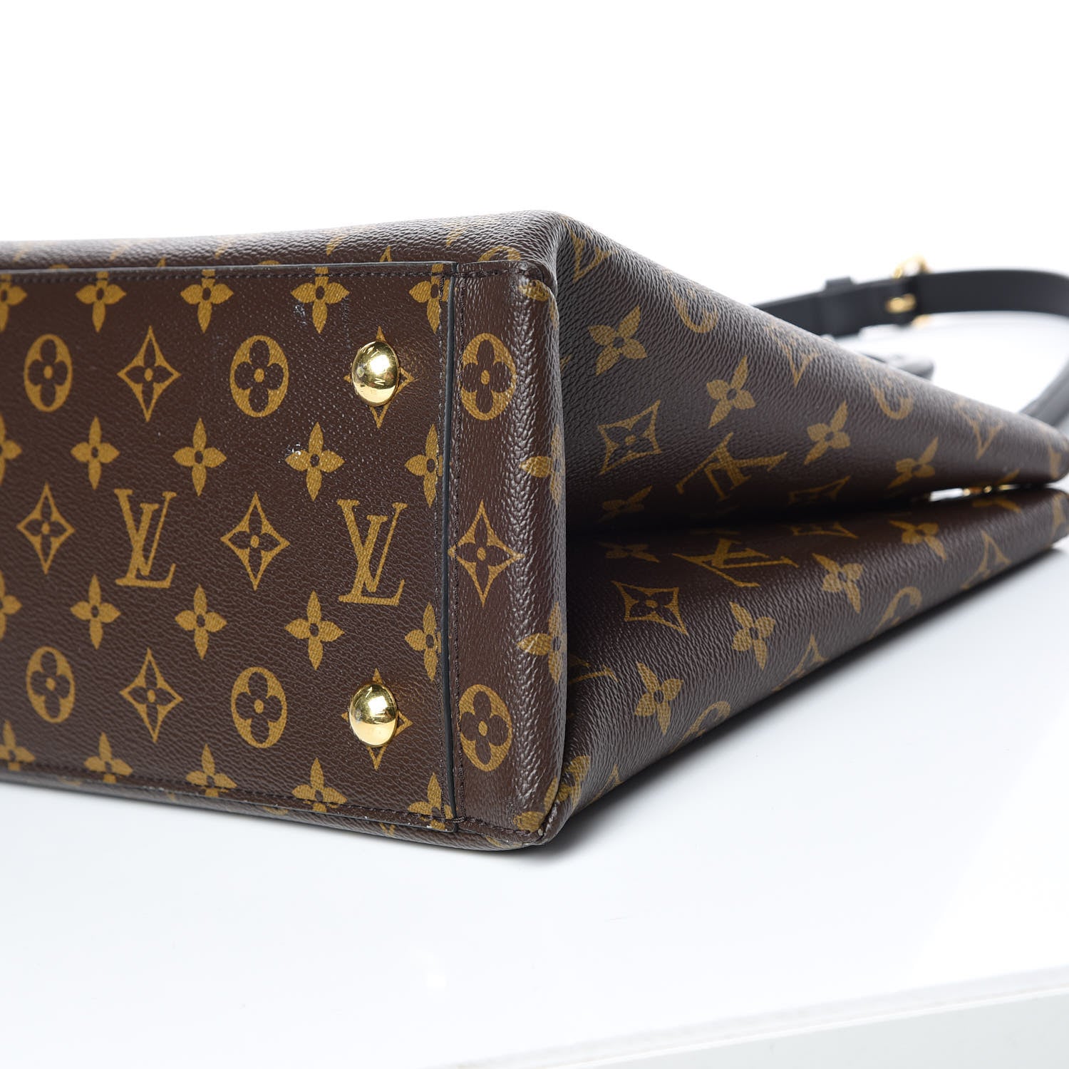 Louis Vuitton Monogram Flower Tote Black 10 of 11