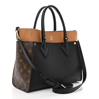 Louis Vuitton Calfskin Monogram On My Side Black 3 of 7