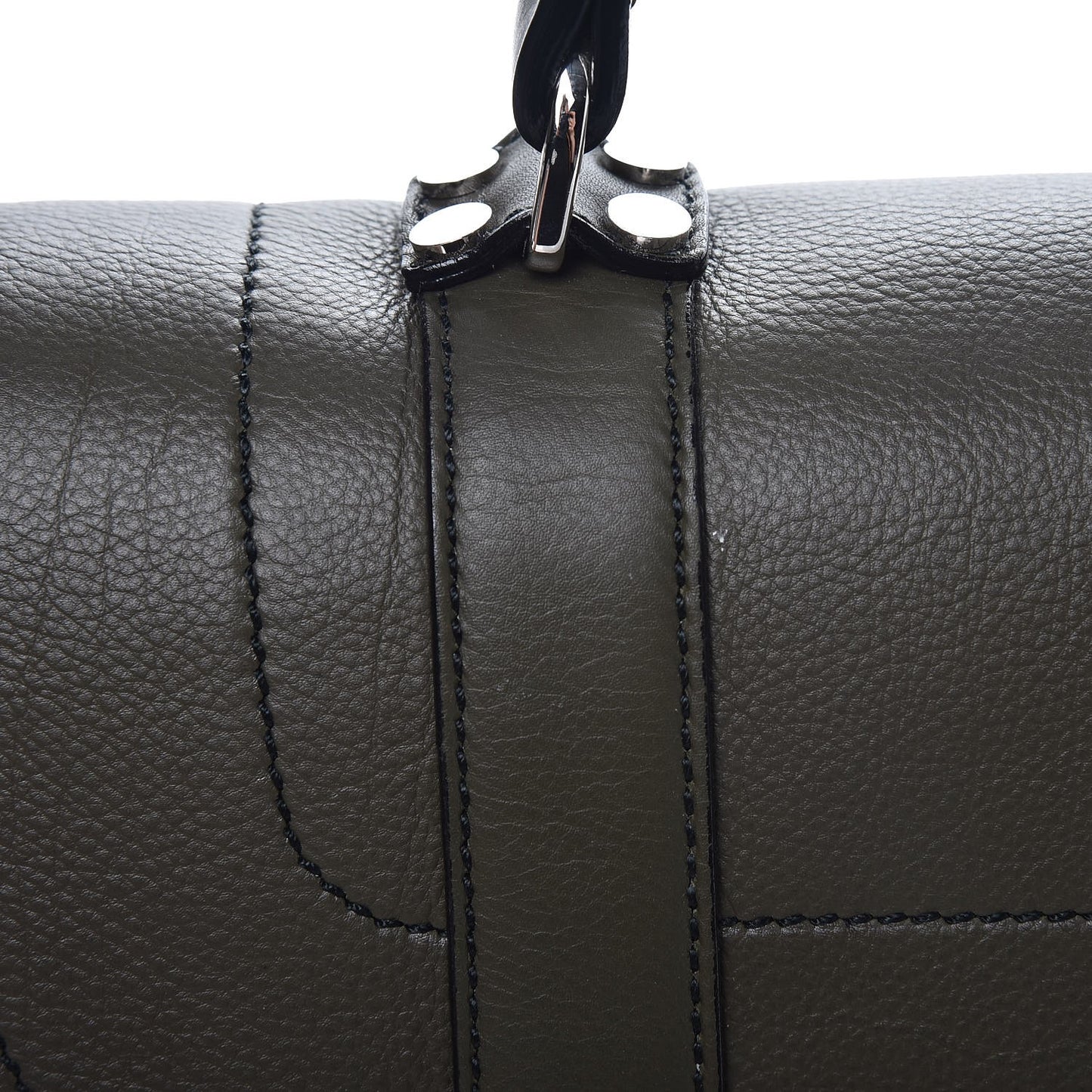 Grained Calfskin Medium PS1 Plus Satchel Cypress