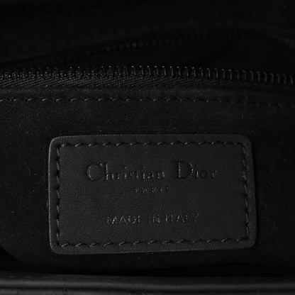Christian Dior Ultra Matte Calfskin Cannage Small My ABCDior Lady Dior Black 6 of 9