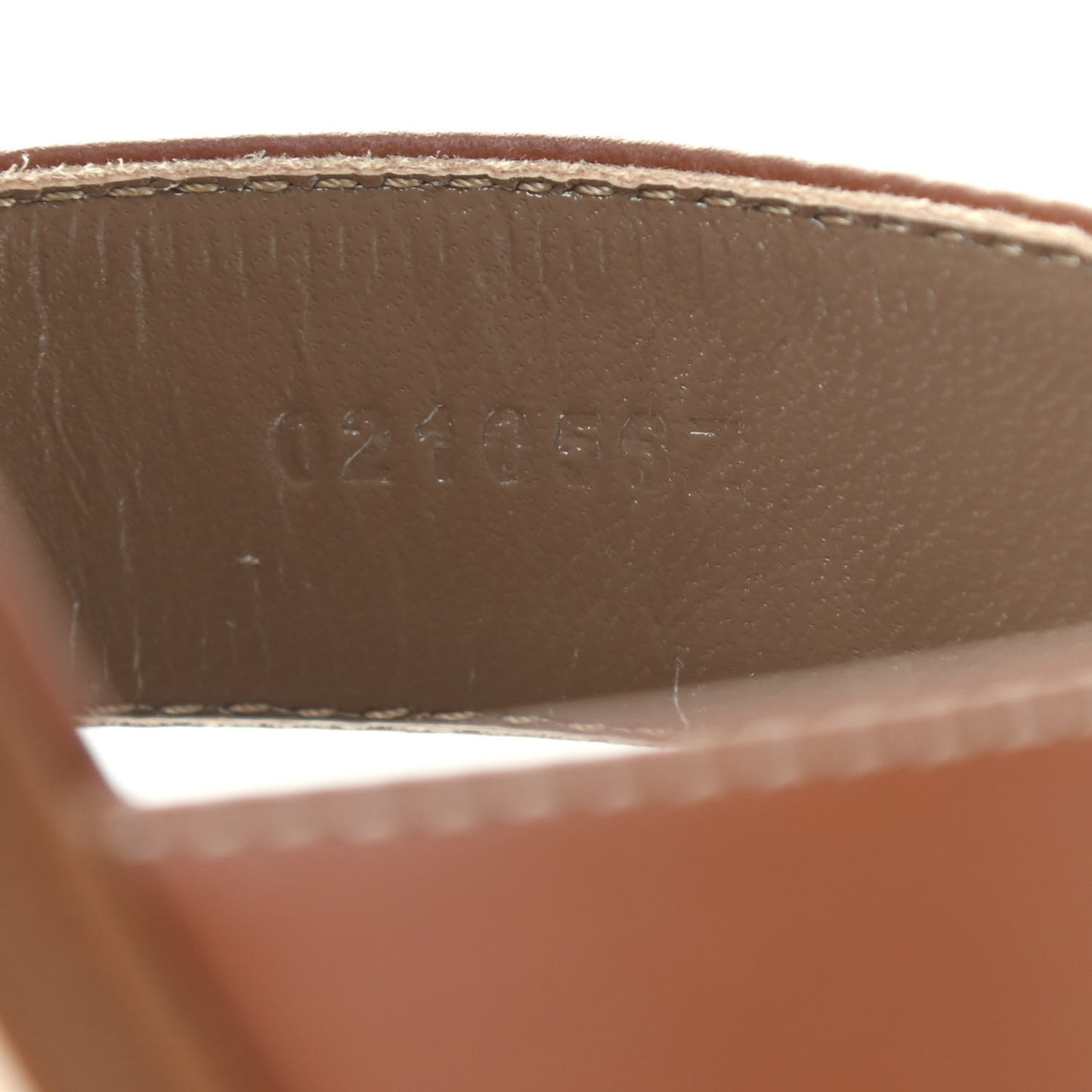 Box Calfskin Oran Sandals 41 Gold