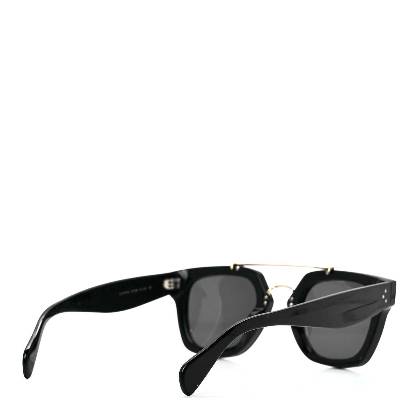 Acetate Bridge Sunglasses CL 41077S Black