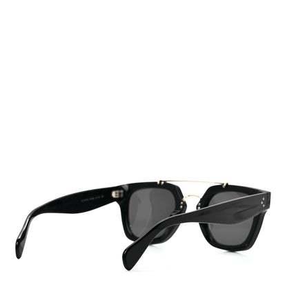 Celine Acetate Bridge Sunglasses CL 41077S Black 4 of 6