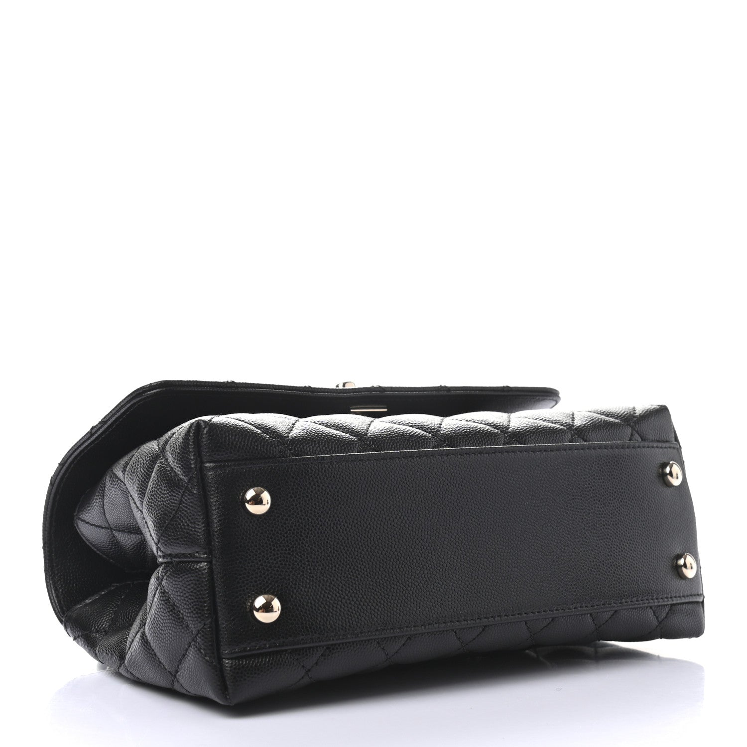 Chanel Caviar Quilted Mini Coco Handle Flap Black 4 of 9