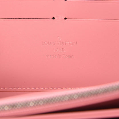 Louis Vuitton Vernis Jungle Dots Zippy Wallet Sugar Pink Poppy 6 of 7