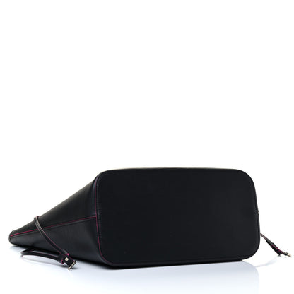 Louis Vuitton Epi Neverfull MM Black Hot Pink 3 of 4