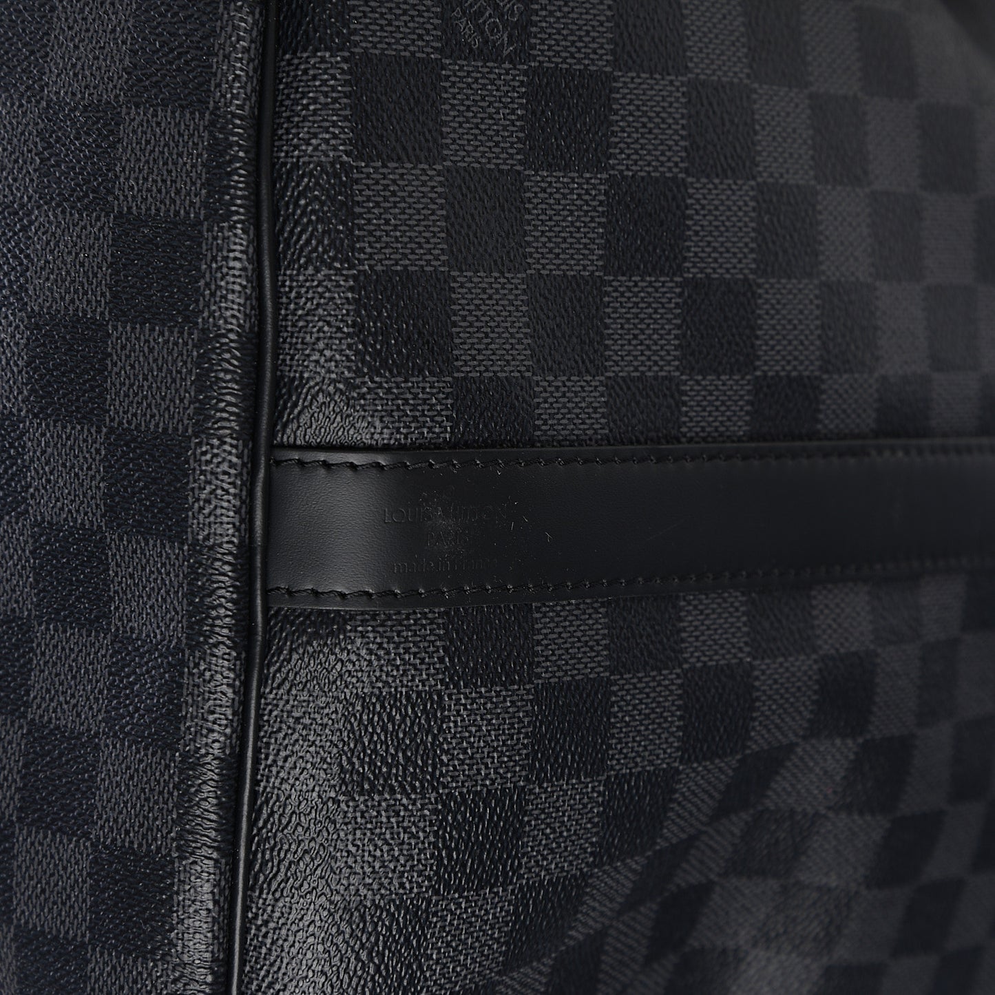 Damier Graphite Keepall Bandouliere 55