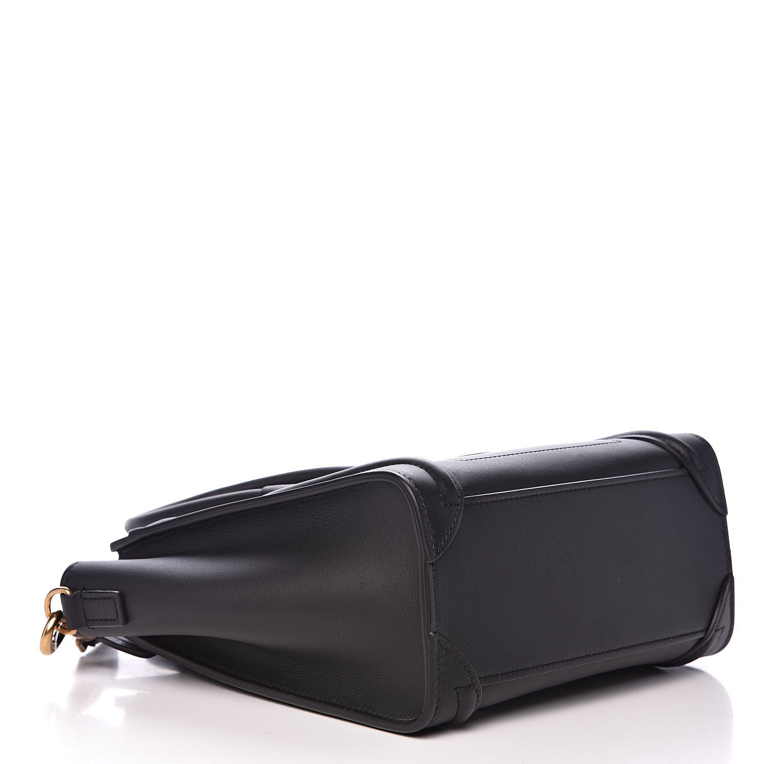 Celine Smooth Calfskin Nano Luggage Black 4 of 11