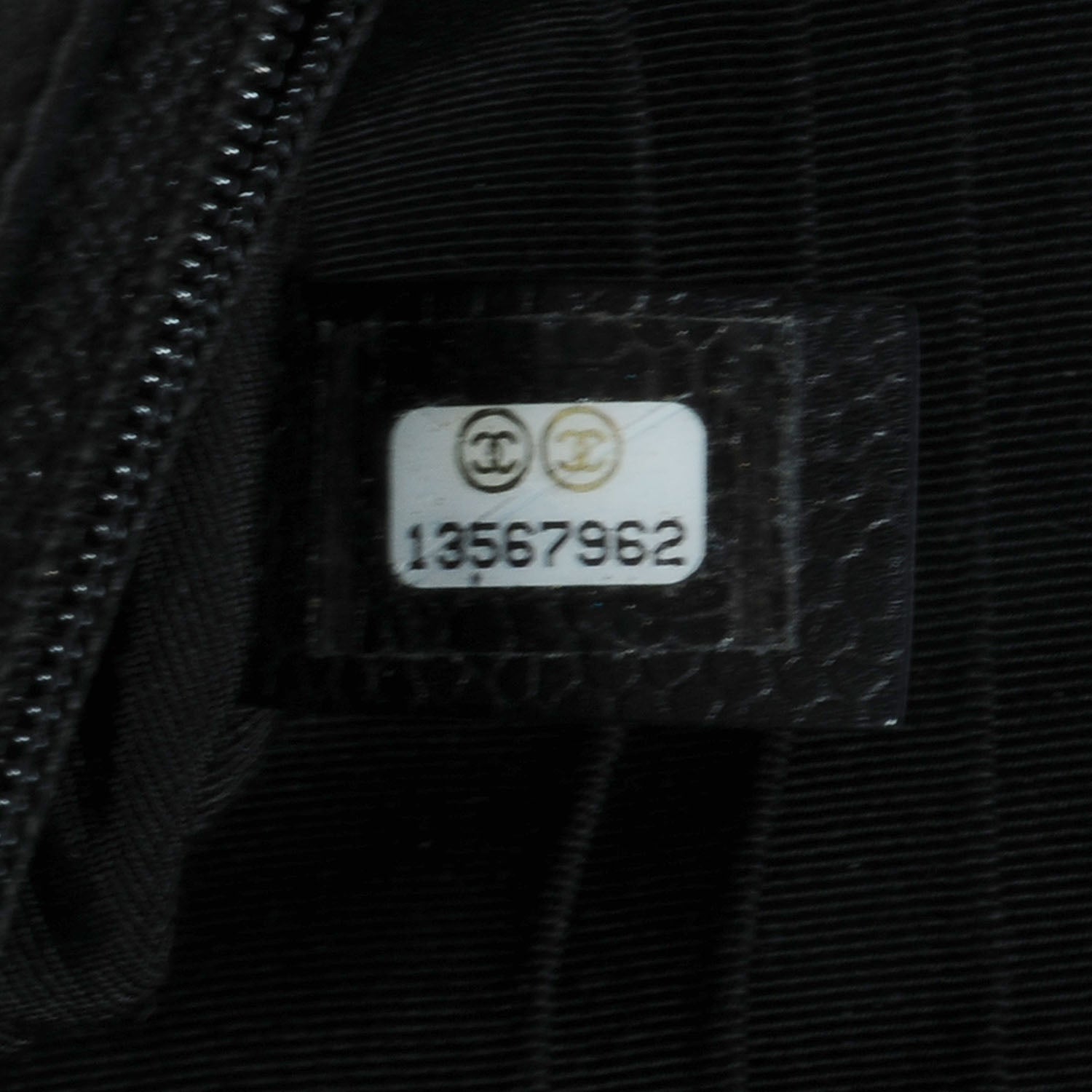Chanel Caviar Half Moon Wallet On Chain WOC Black 6 of 8
