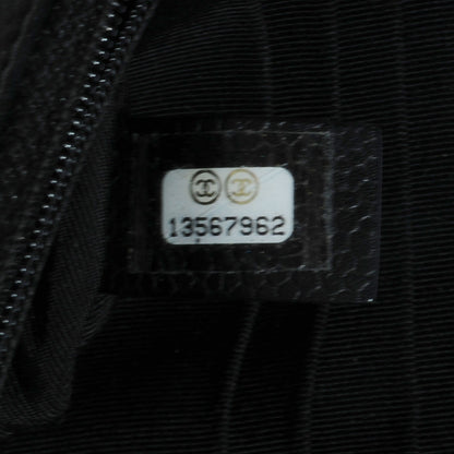 Chanel Caviar Half Moon Wallet On Chain WOC Black 6 of 8
