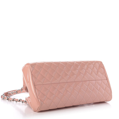 Chanel Patent Quilted Medium Just Mademoiselle Pink 4 of 11