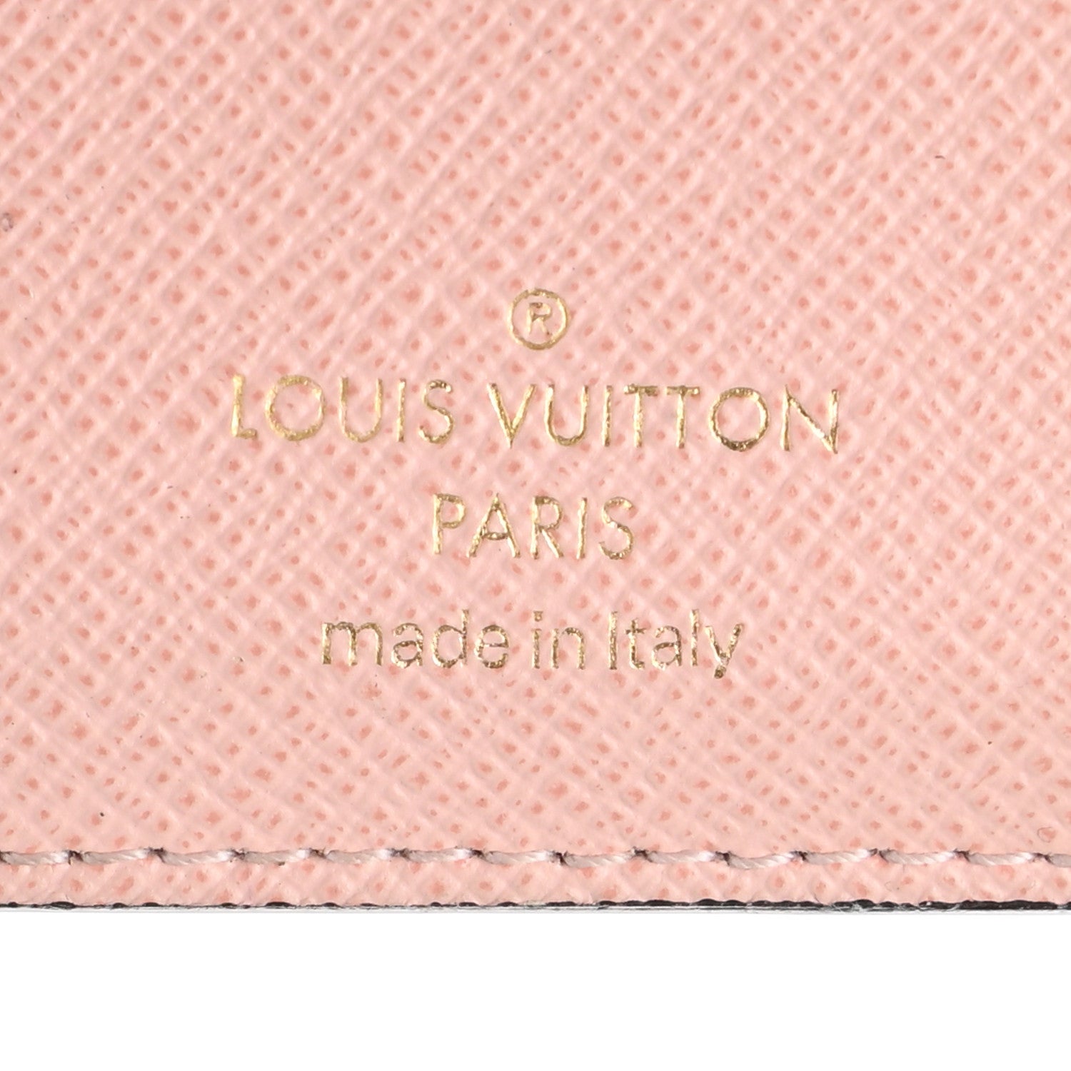 Louis Vuitton Damier Ebene Victorine Wallet Rose Ballerine 6 of 9
