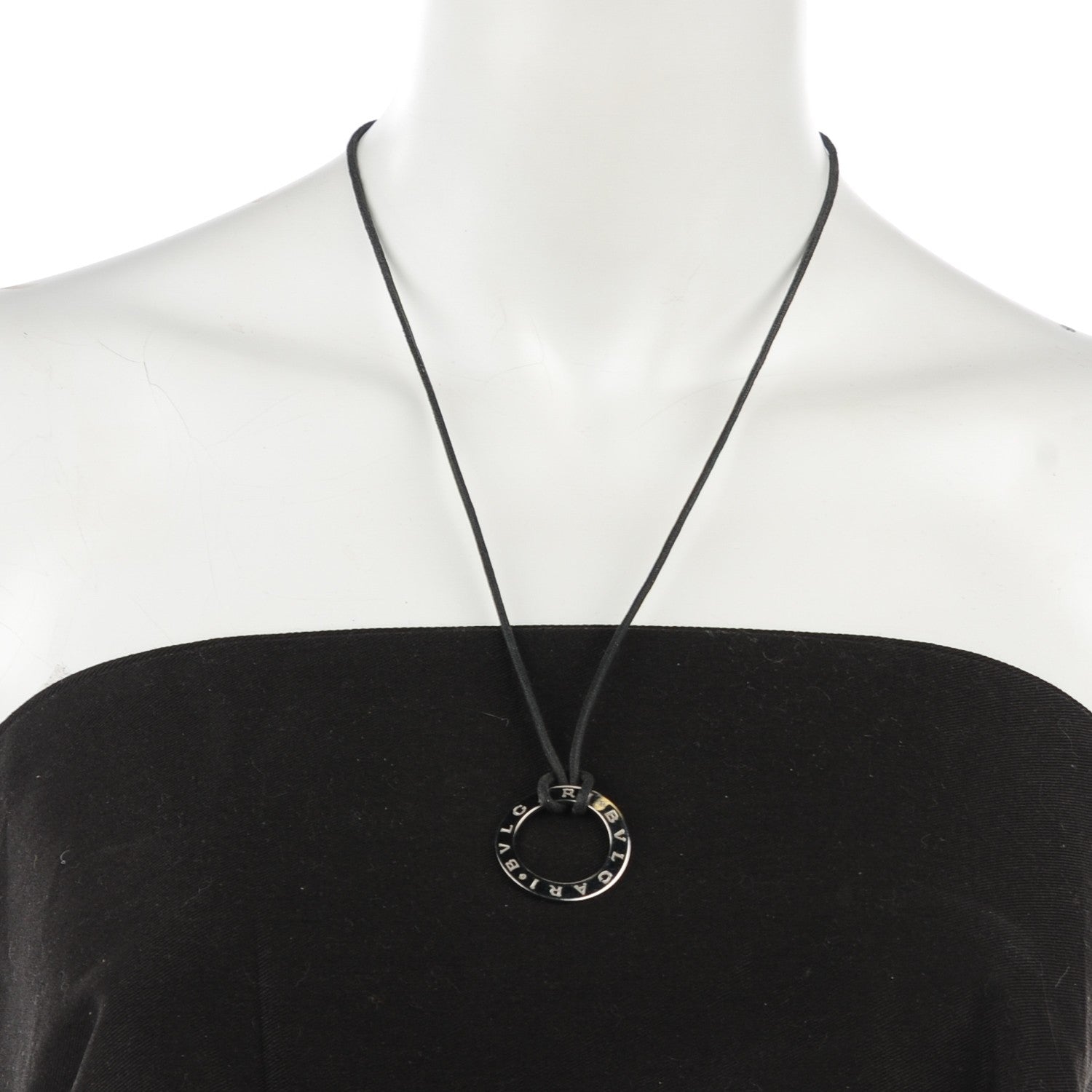 Bulgari 18K White Gold BVLGARI BVLGARI Pendant Necklace 2 of 6