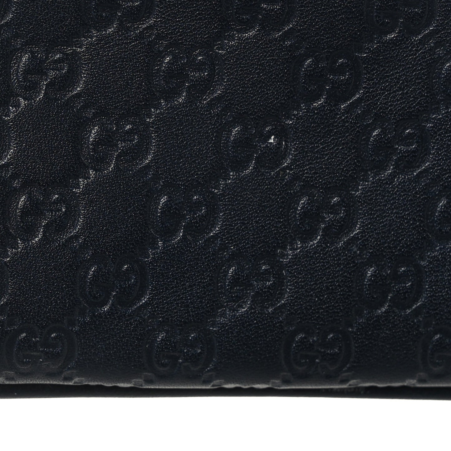 Microguccissima Key Ring Coin Case Black
