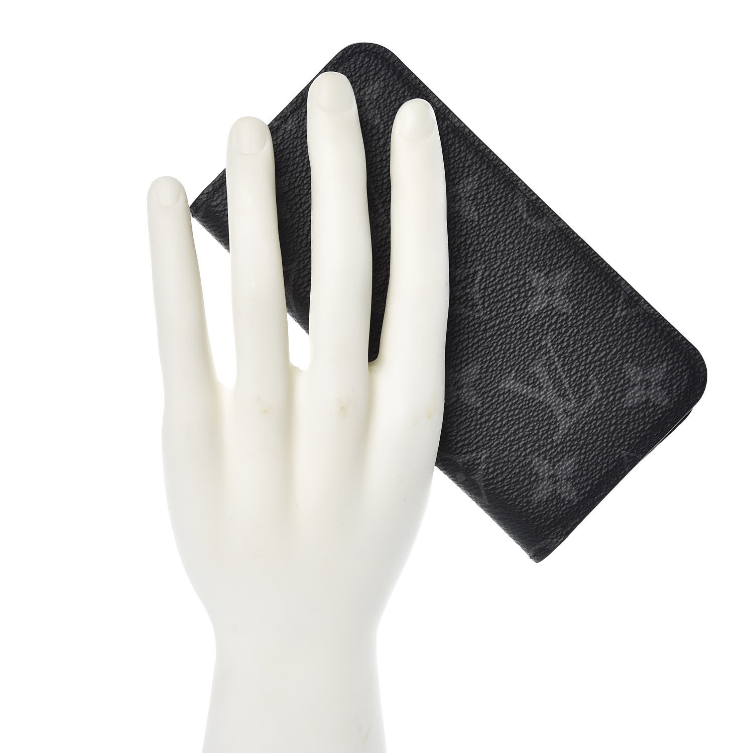 Louis Vuitton Monogram Eclipse iPhone X Folio Case 2 of 6