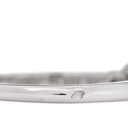 Cartier Platinum Diamond .19ct Solitaire Engagement Ring 50 5.25 7 of 8