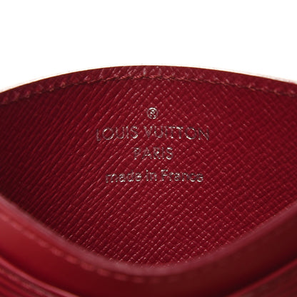 Louis Vuitton Epi Card Holder Fuchsia 6 of 6