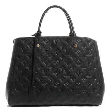 Louis Vuitton Empreinte Montaigne GM Black 1 of 8