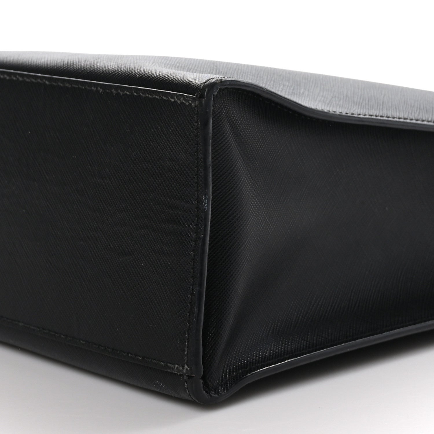 Prada Saffiano Travel Tote Black 8 of 11