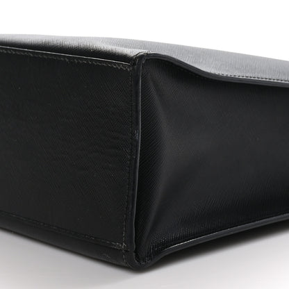 Prada Saffiano Travel Tote Black 8 of 11