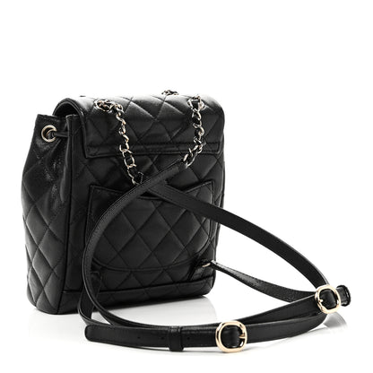 Chanel Caviar Quilted Mini Urban Spirit Backpack Black 3 of 11