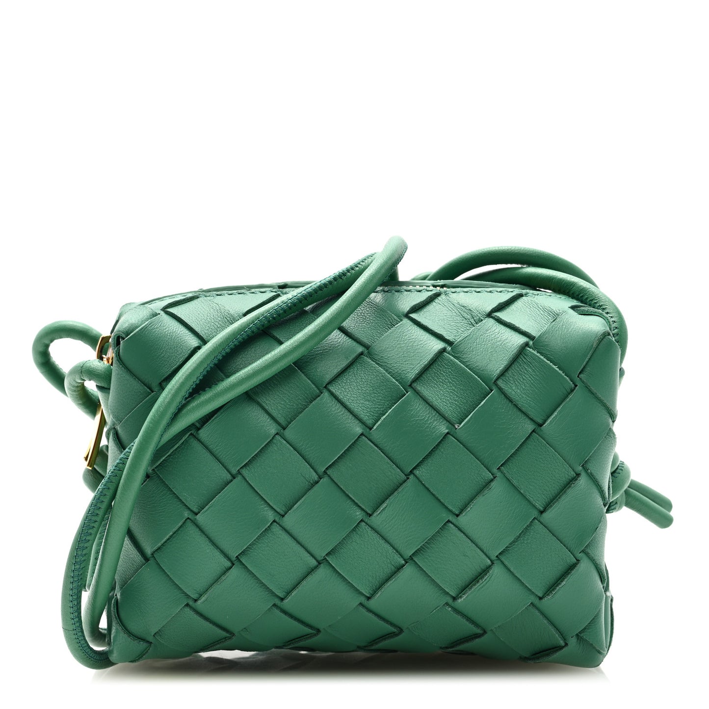 Nappa Intrecciato Candy Loop Camera Bag Mermaid