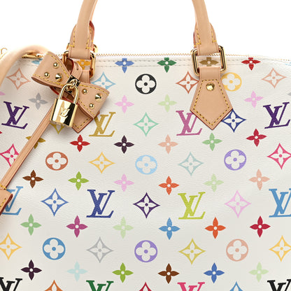 Louis Vuitton LV X TM Monogram Multicolor Speedy Soft 30 White 7 of 9