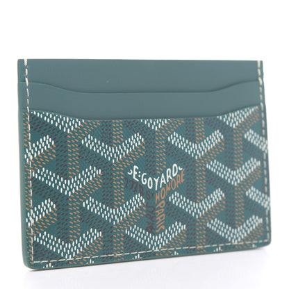 Goyard Goyardine Saint Sulpice Card Holder Green 3 of 6