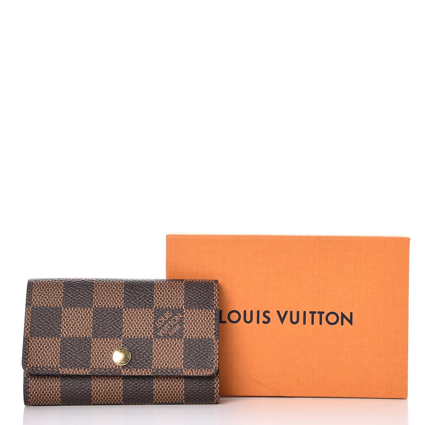 Damier Ebene Multicles 6 Key Holder