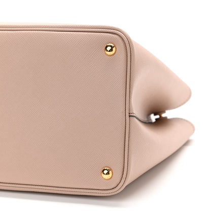 Prada Saffiano Cuir Large Double Bag Cammeo 9 of 9