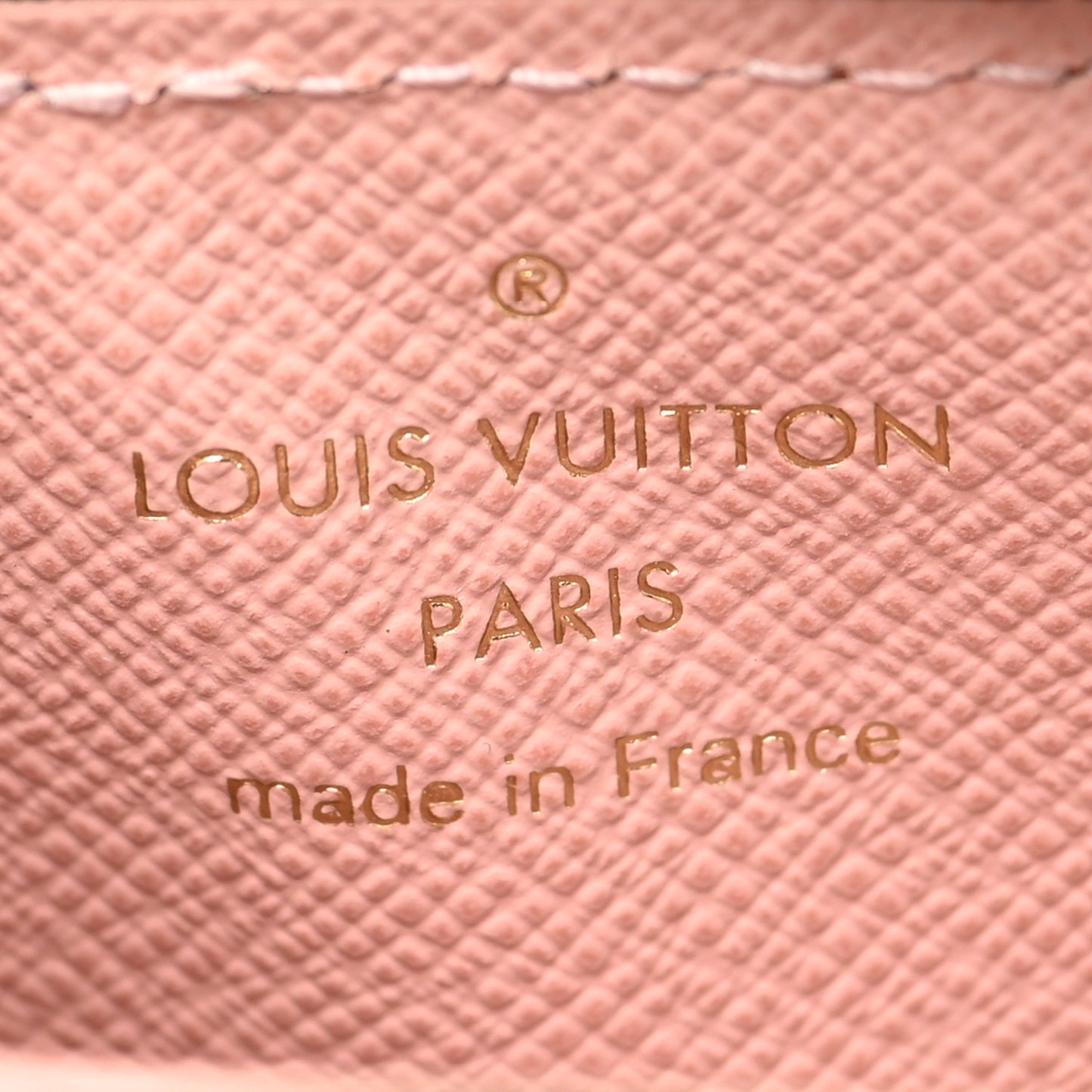 Damier Ebene Recto Verso Card Holder Rose Ballerine
