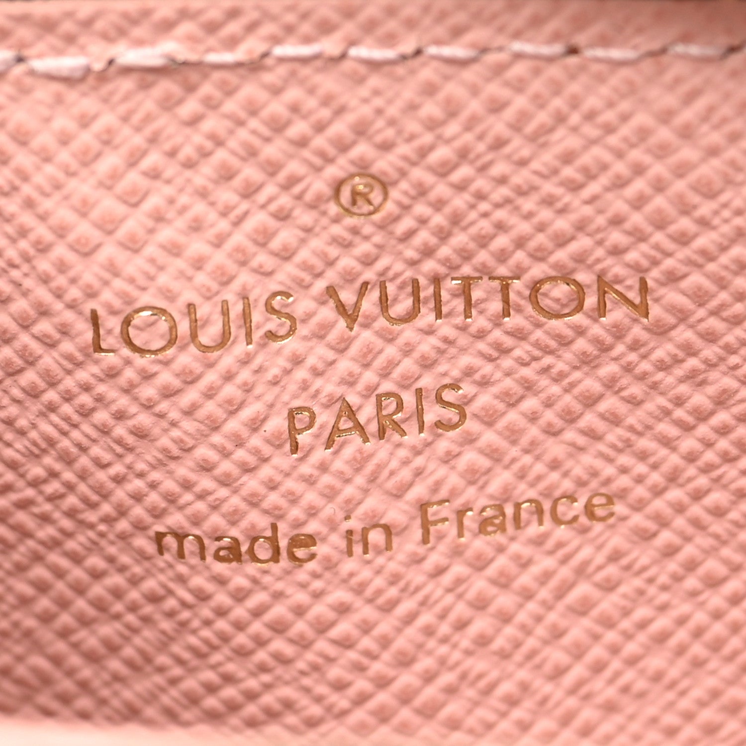 Louis Vuitton Damier Ebene Recto Verso Card Holder Rose Ballerine 7 of 7