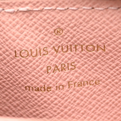 Louis Vuitton Damier Ebene Recto Verso Card Holder Rose Ballerine 7 of 7