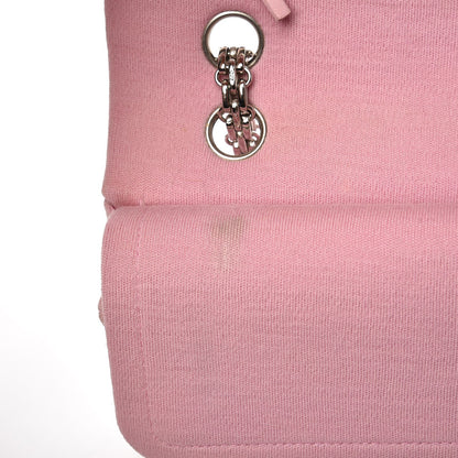 Chanel Jersey Quilted Medium Double Flap Pink 8 of 15