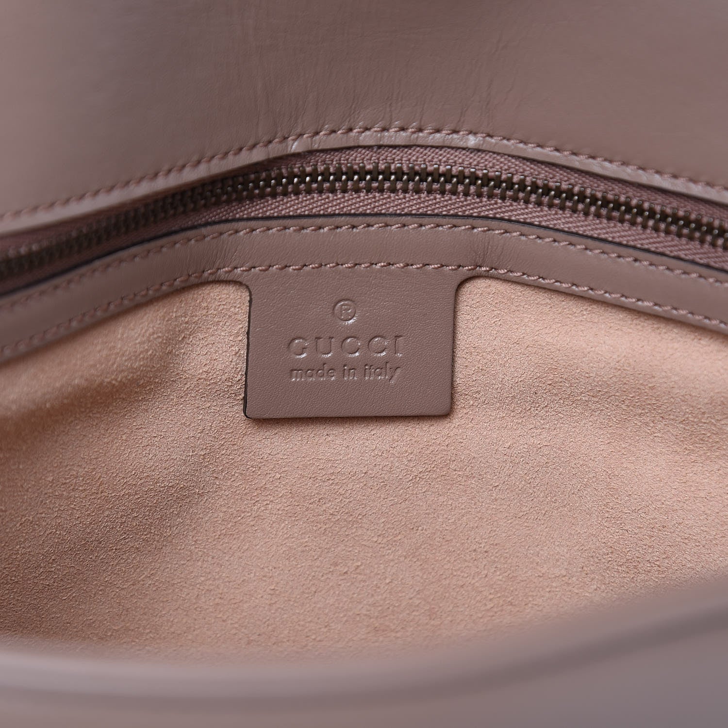 Gucci Calfskin Matelasse Medium GG Marmont Shoulder Bag Porcelain Rose 6 of 11