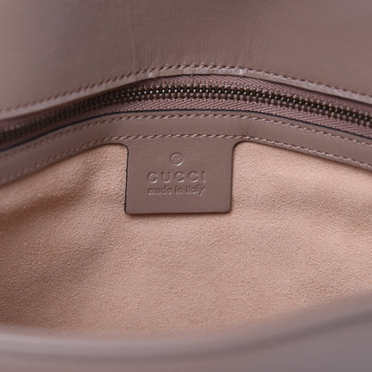 Gucci Calfskin Matelasse Medium GG Marmont Shoulder Bag Porcelain Rose 6 of 11