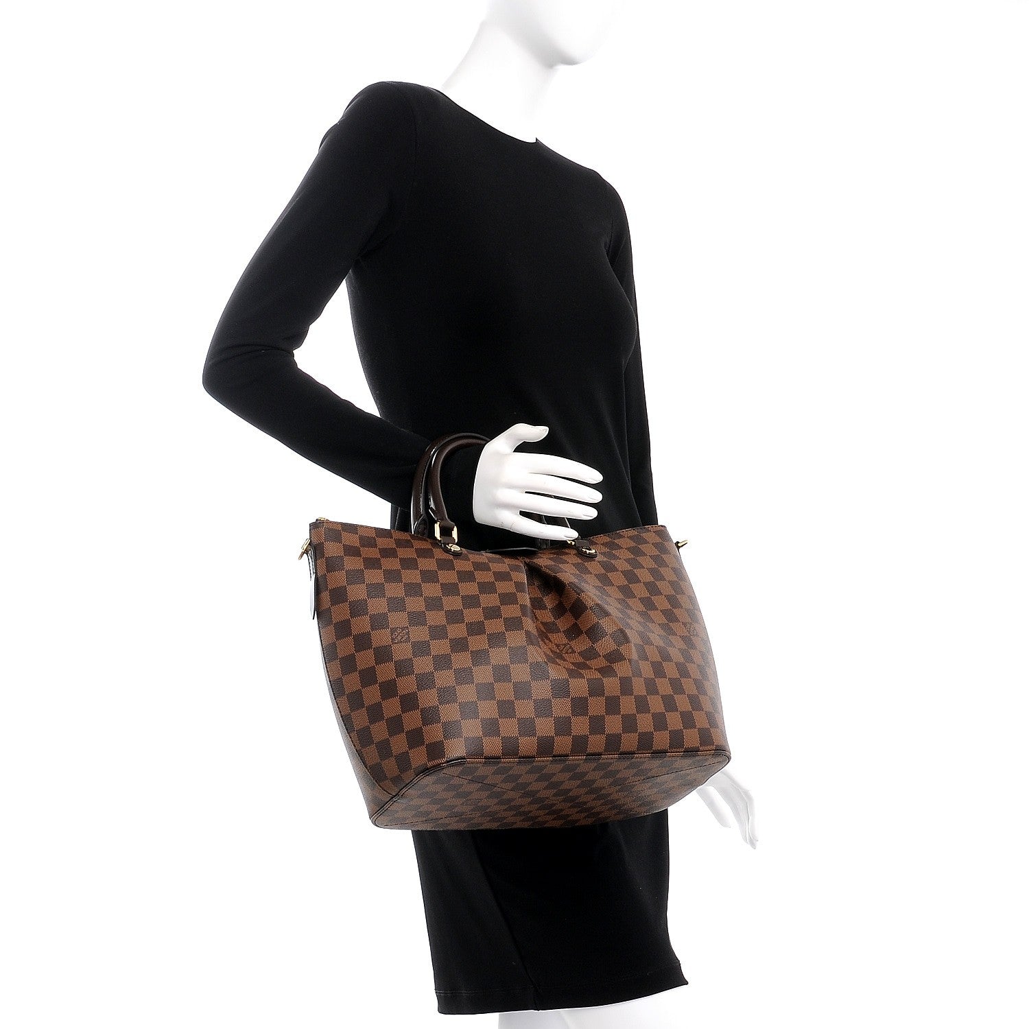 Louis Vuitton Damier Ebene Siena GM 3 of 8