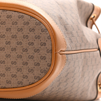 Gucci X DISNEY Mini Vintage GG Supreme Monogram Bucket Bag Beige Vintage Sun Oil 10 of 11