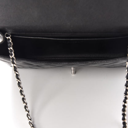 Chanel Caviar Quilted Clutch With Chain Flap Black 5 of 13