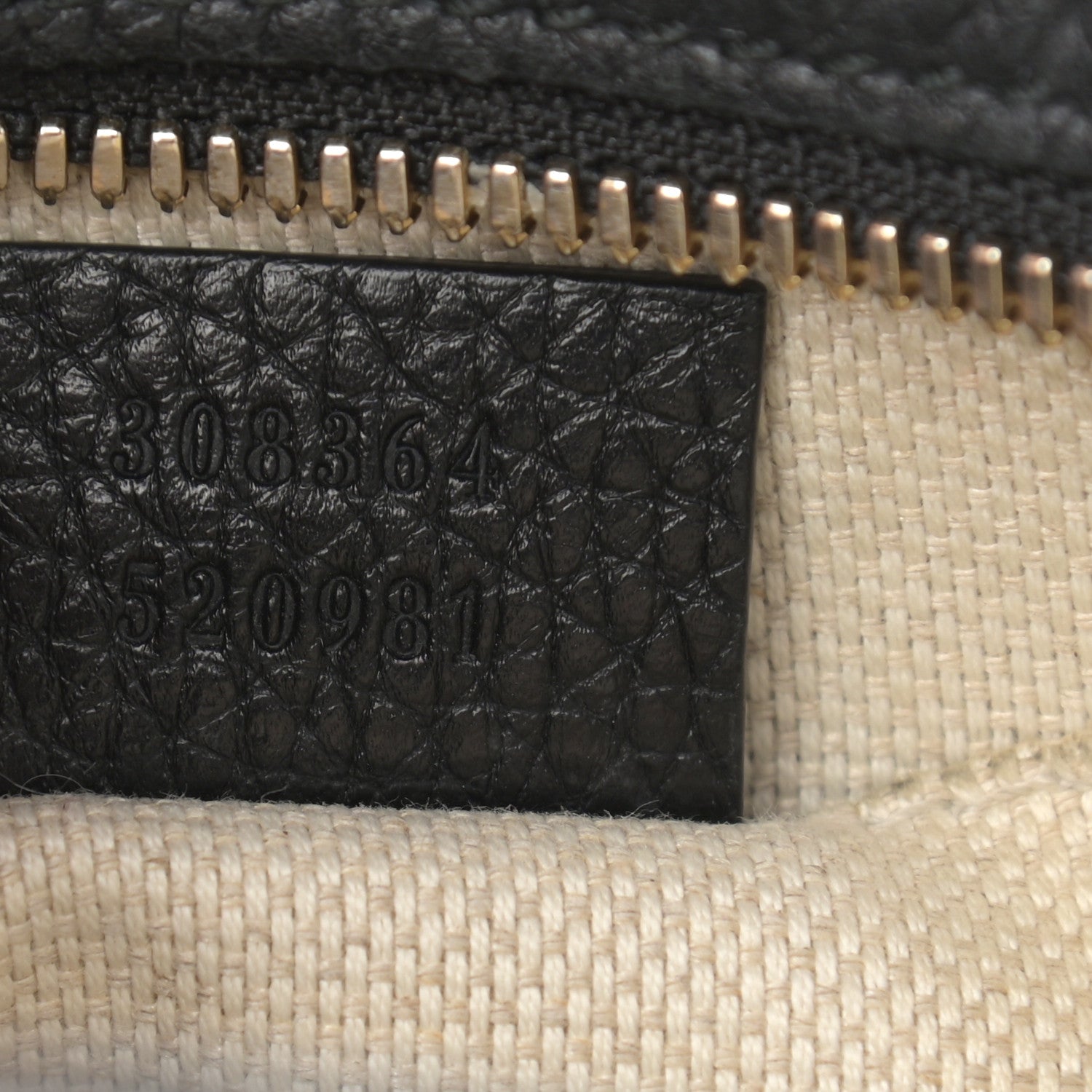 Gucci Pebbled Calfskin Small Soho Disco Bag Black 7 of 16