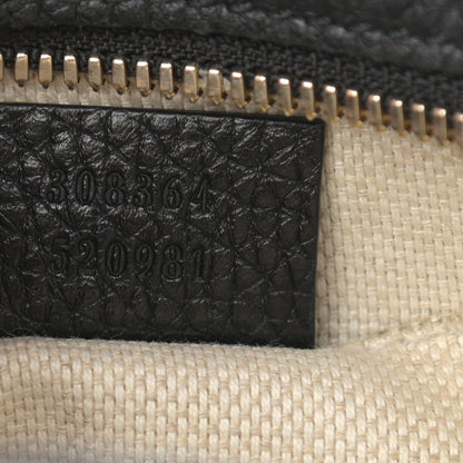 Gucci Pebbled Calfskin Small Soho Disco Bag Black 7 of 16