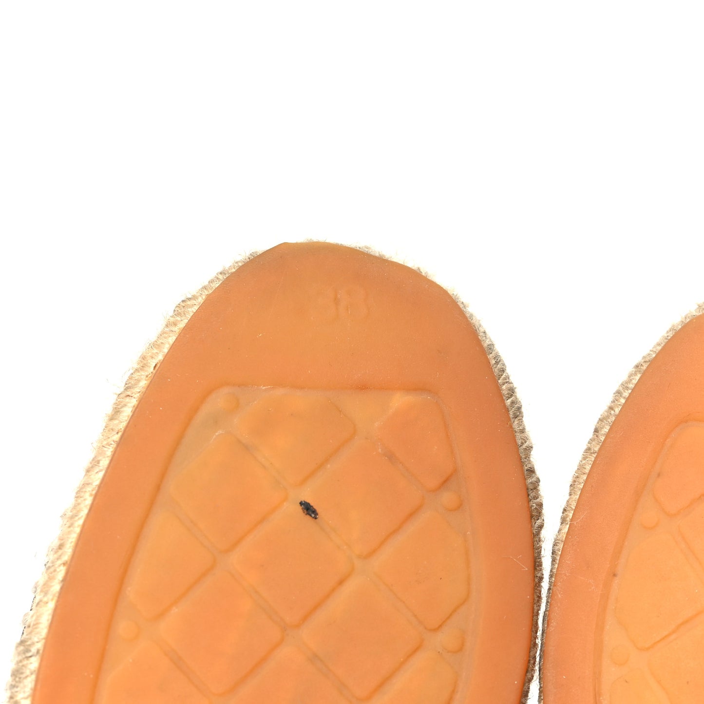 Lambskin CC Espadrilles 38 Black