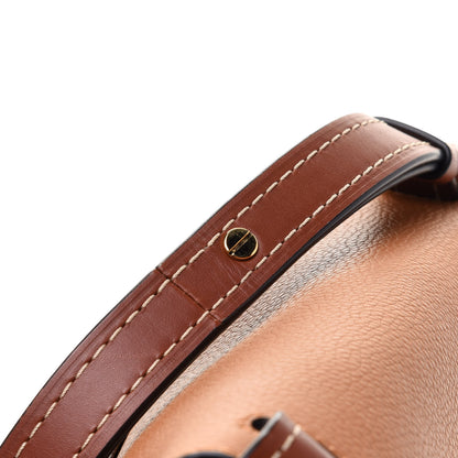 Loewe Grained Calfskin Small Gate Crossbody Bag Caramel Pecan 10 of 10